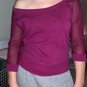 Maroon light weight sweater
